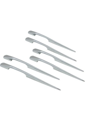 |AutoNeo.roSet aripioare styling exterior Long-Fin 4buc - 223mm - Crom