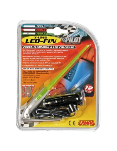 |AutoNeo.roLampa interior cu LED X-Long Led-Fin 12V - Verde