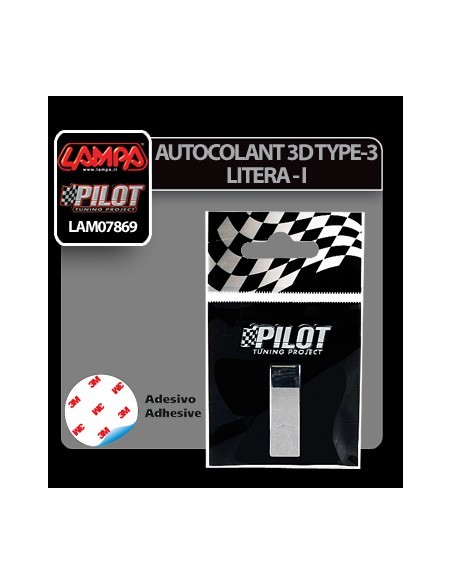 |AutoNeo.roAutocolant 3D crom Type-3 28mm litera - I