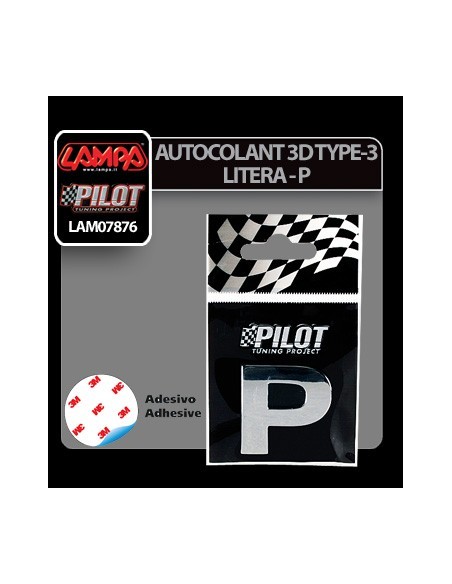|AutoNeo.roAutocolant 3D crom Type-3 28mm litera - P