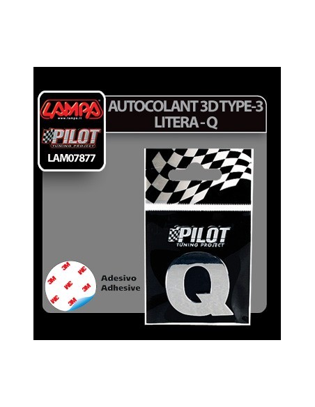 |AutoNeo.roAutocolant 3D crom Type-3 28mm litera - Q