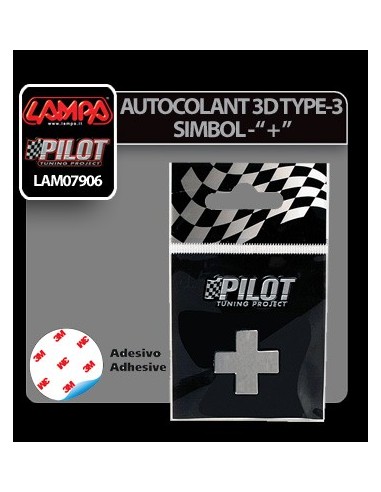 |AutoNeo.roAutocolant 3D crom Type-3 28mm simbol - " + "