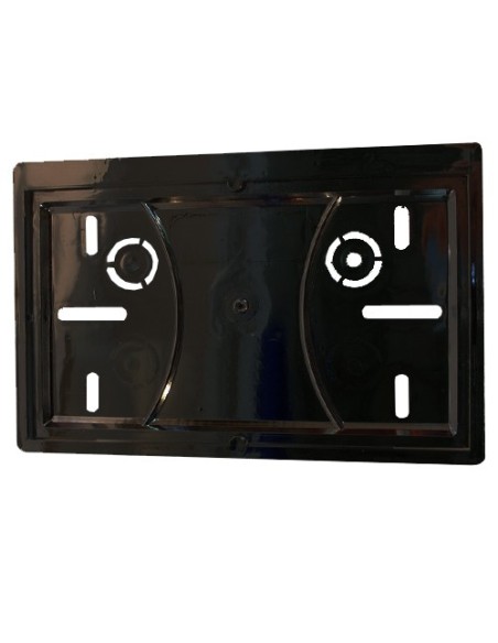 |AutoNeo.roSuport numar inmatriculare moto 24,5x16cm 1buc - Negru