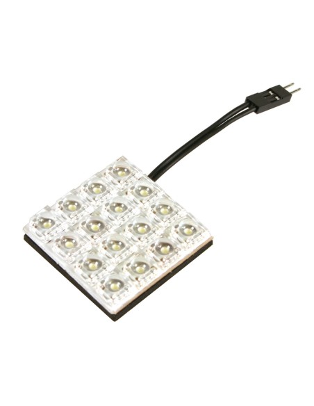 |AutoNeo.roPanou cu 16 Hyper-Led 35x35mm - 12V - Rosu