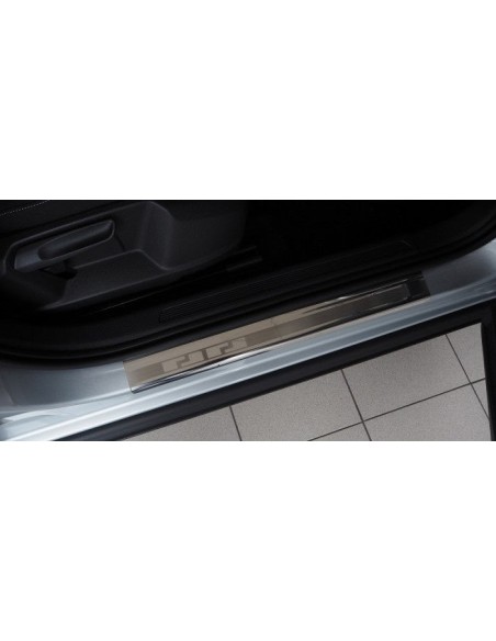 |AutoNeo.roProtectii inox praguri usi Volkswagen T-Cross, caroserie SUV, fabricatie 04.2019 - prezent 1