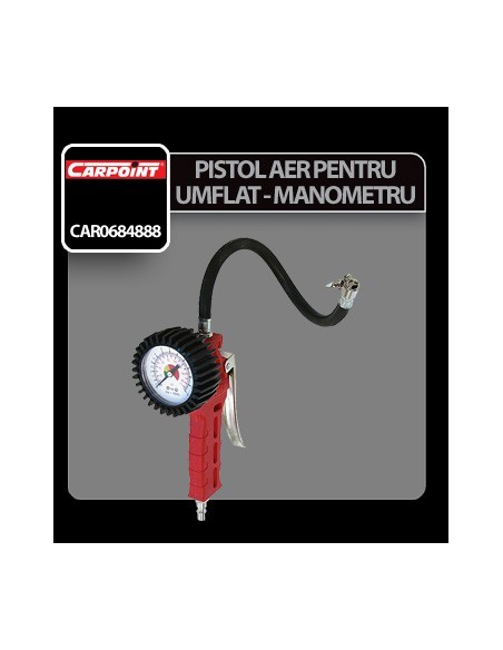 |AutoNeo.roPistol aer pentru umflat cu manometru profesional Carpoint