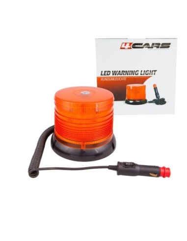 |AutoNeo.roGirofar stroboscopic galben cu magnet, 100 Led 12/24V