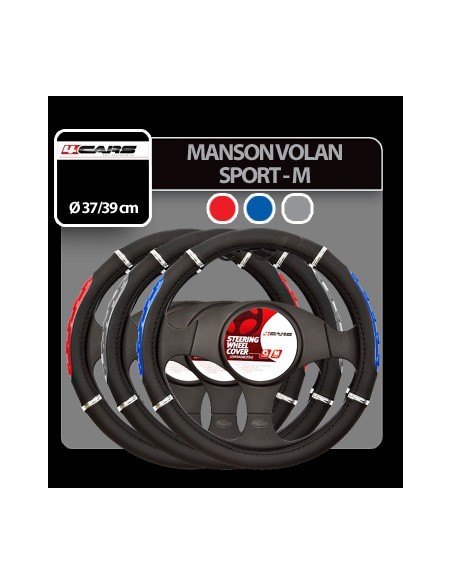 |AutoNeo.roManson volan Sport - Ø 37-39cm - Negru/Albastru