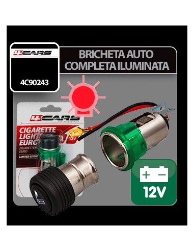 |AutoNeo.roBricheta auto completa iluminata 4Cars - 12V