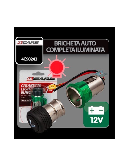 |AutoNeo.roBricheta auto completa iluminata 4Cars - 12V