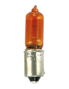 Bec halogen 12V 21W semnalizare BAY9s asim 2buc - Portocaliu