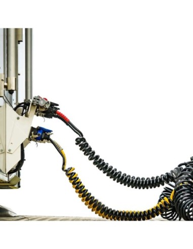 |AutoNeo.roCupla aer pneumatica cu supapa 16mm Kamar - Tata - Rosu