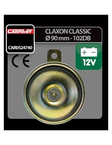 |AutoNeo.roClaxon Classic 102 dB Ø 90mm, 12V - Carpoint