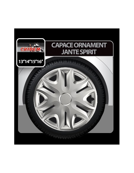 |AutoNeo.roCapace roti auto Spirit 4buc - Argintiu - 14''
