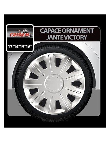 |AutoNeo.roCapace roti auto Victory 4buc - Argintiu - 14''