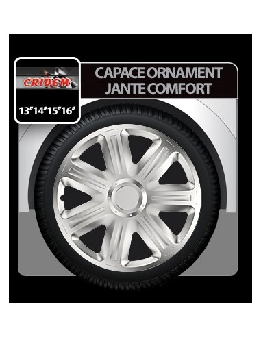 |AutoNeo.roCapace roti auto Comfort 4buc - Argintiu - 14''