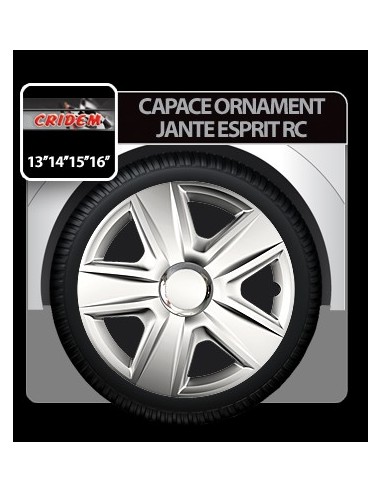 Improve Calm core Capace roti auto Esprit RC 4buc - Argintiu - 16''