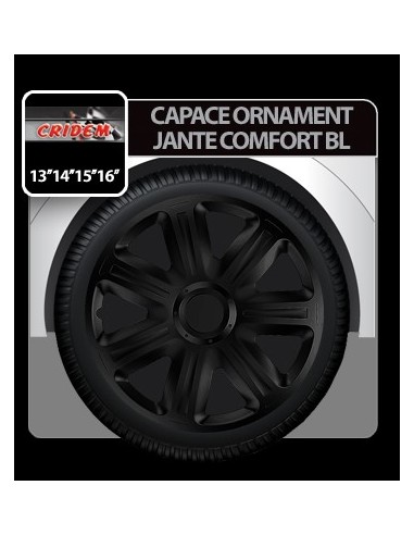 |AutoNeo.roCapace roti auto Comfort BL 4buc - Negru - 15''
