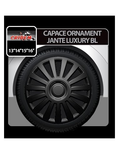 |AutoNeo.roCapace roti auto Luxury BL 4buc - Negru - 15''