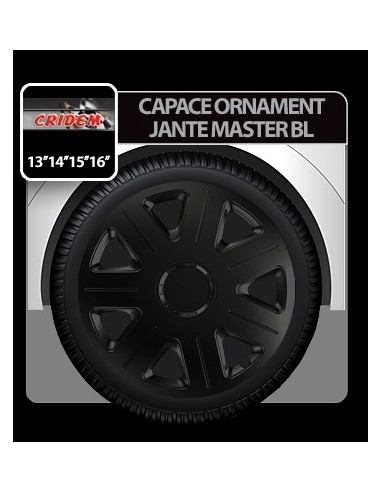 |AutoNeo.roCapace roti auto Master BL 4buc - Negru - 15''