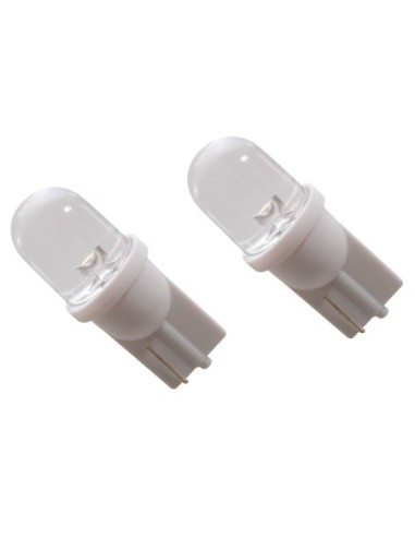 |AutoNeo.roBec tip LED 12V 5W soclu plastic T10 W2,1X9,5d 2buc Carpoint - Alb focalizat