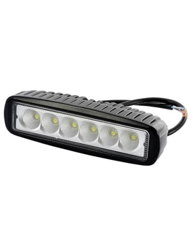 |AutoNeo.roProiector cu LED din metal dreptunghiular 6x3W 12/24V Kamar