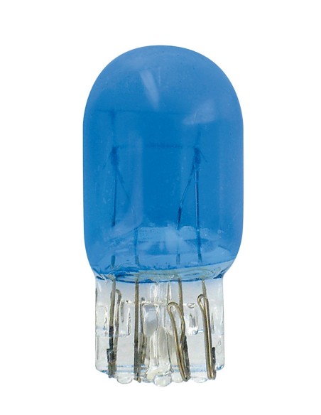 |AutoNeo.roBec Blu-Xe 21/5W 12V dublu filament cap sticla W3x16q 2buc