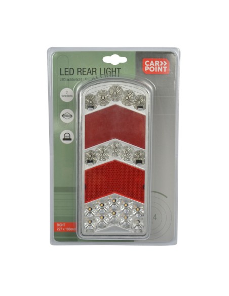 |AutoNeo.roLampa stop spate LED 7functii 227x106mm Carpoint - Dreapta