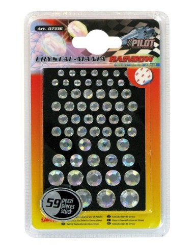 |AutoNeo.roOrnamente cristal mania 59buc - Curcubeu