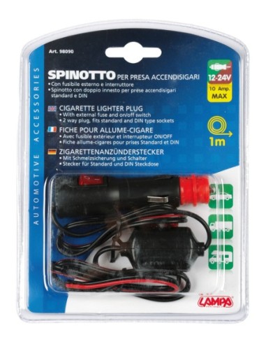 |AutoNeo.roMufa bricheta cu siguranta externa 12/24V