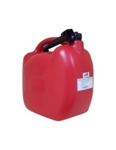 Canistra combustibil din plastic rosu - 20l