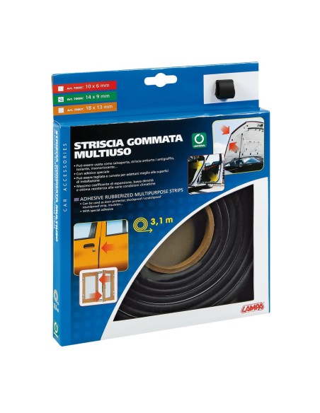 |AutoNeo.roCheder cauciucat universal cu adeziv 310cm - 14x9mm