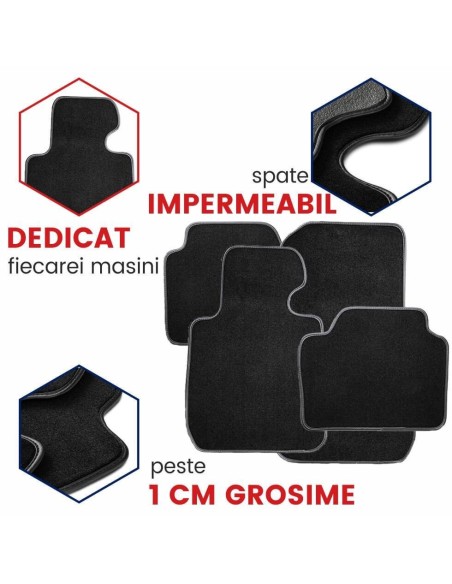 |AutoNeo.roCovorase auto mocheta BMW Seria 5 F10, caroserie Sedan, fabricatie 03.2010 - 2013 2