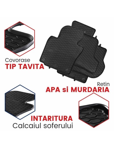 |AutoNeo.roCovorase auto Skoda Octavia I, caroserie Hatchback, fabricatie 1998 - 2004