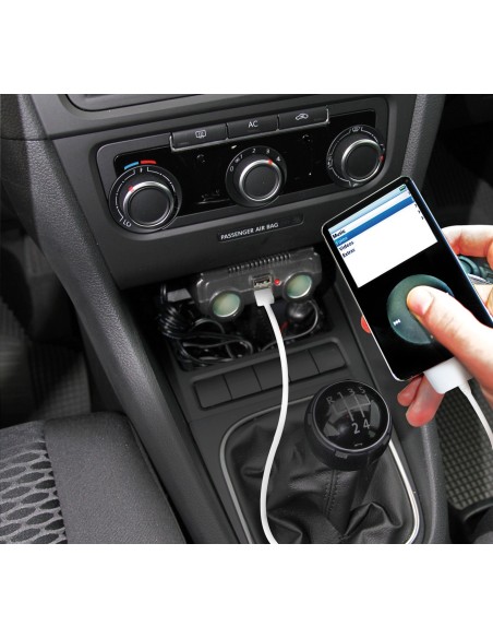 |AutoNeo.roPriza dubla bricheta cu 2xUSB 8A 12/24V