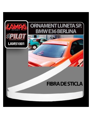 |AutoNeo.roOrnament luneta spate din fibra de sticla BMW E36 Berlina
