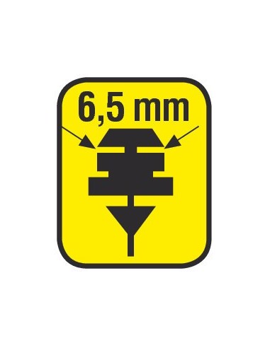 |AutoNeo.roLamele sterg parb cu clips Tergix Plus - 61cm - 6,5mm - 2buc