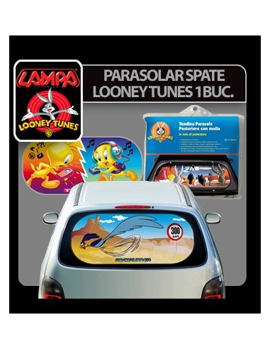 |AutoNeo.roParasolar spate cu ventuze Looney Tunes 1buc - Road Runner