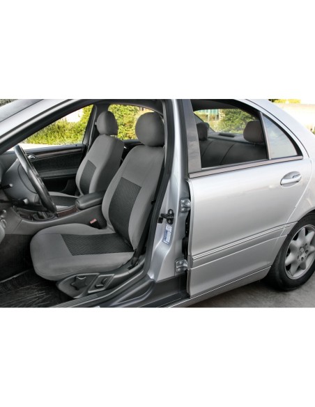 |AutoNeo.roHuse scaun Linear set 8buc jacquard high-quality - Negru