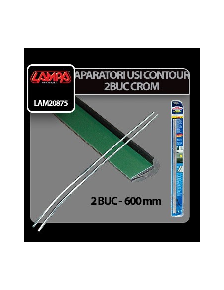 |AutoNeo.roAparatori usi Contour 5 - 2buc - Crom