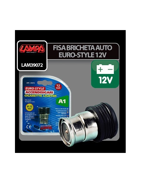 |AutoNeo.roFisa bricheta auto Euro-Style - Ø 22mm - 12V