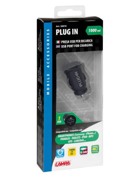 |AutoNeo.roPriza USB la bricheta 12/24V - 1000 mA