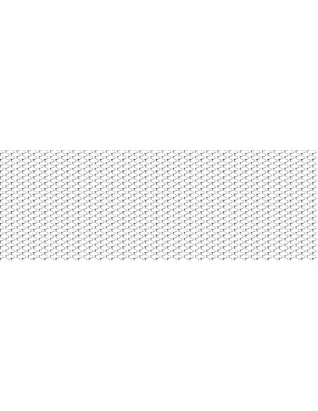 |AutoNeo.roPlasa grila spoiler Racing Argintiu - Small 2x4mm 100x33cm