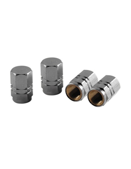 |AutoNeo.roOrnamente capacele valve Hexagonal 4buc - Aluminiu