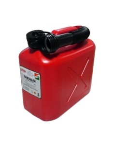 Canistra combustibil din plastic rosu - 5l