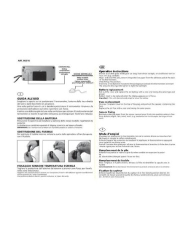 |AutoNeo.roTermometru int-ext Lampa - 12/24V