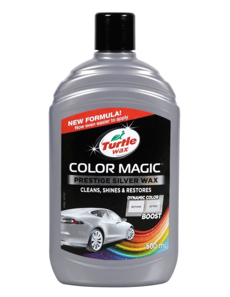 |AutoNeo.roPasta pentru lustruit caroserii Turtle wax Color Magic 500ml - Argintiu