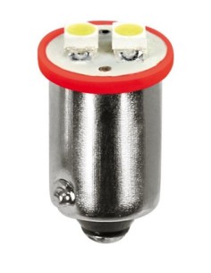 Bec Hyper-Led4 - 2SMD 12V pozitie soclu metal BA9s 2buc -...