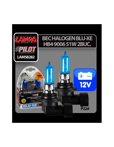 |AutoNeo.roBec halogen Blu-Xe  HB4 9006 51W P22d 12V 2buc