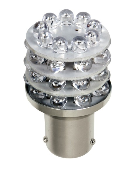 |AutoNeo.roBec Multi-Led 36Led 12V Frana, Ceata, Mers i. - P21W BA15s - Alb